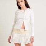 Maddy Button Asymmetric Top