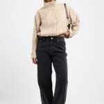 Alexa Mid Rise Denim Jeans Petite Relaxed