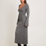 Sophie Long Sleeve Rib Knit Dress