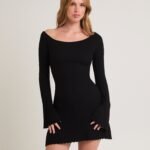 Remi Ribbed One Shoulder Mini Dress