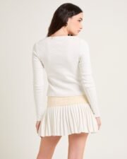 Maddy Button Asymmetric Top - Image 2