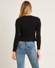 Maddy Button Asymmetric Top - Image 2