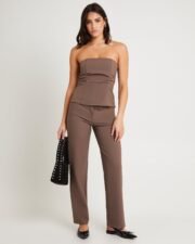 Rory Ruched Bandeau Top - Image 2