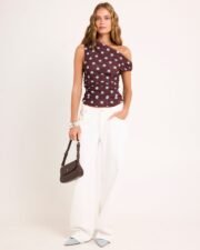 Helena Mesh Asymmetric Top - Image 2