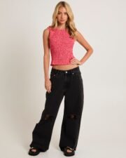 Rez Maxi Baggy Denim Jeans - Image 3
