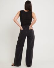 94 High & Wide Denim Jeans - Image 3