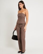 Rory Ruched Bandeau Top - Image 3
