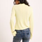 Delta Sheer Long Sleeve Top