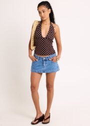 Ava Slinky Plunge Top - Image 3