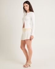 Maddy Button Asymmetric Top - Image 4