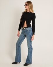 Maddy Button Asymmetric Top - Image 4
