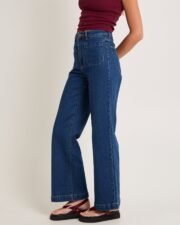 Sailor Denim Jeans Long Eco Ruby - Image 4