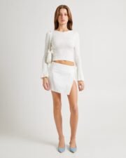 Hally Boat Neck Long Sleeve Knit Top - Image 4